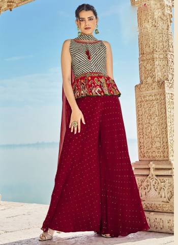 Grab These Readymade  Indo-Western Suits in All Over Beautiful Colored.These Top is Fabricated On Silk Pair With Georgette Bottom And Nazneen Dupatta.Its Beautified With Heavy Designer Work.