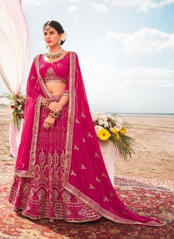 For A Designer Look,Grab These Lehenga in All Over Beautiful Colored.These Lehenga And Blouse Are Fabricated On Georgette Pair With Georgette Dupatta.Its Beautified With Heavy Designer Work.