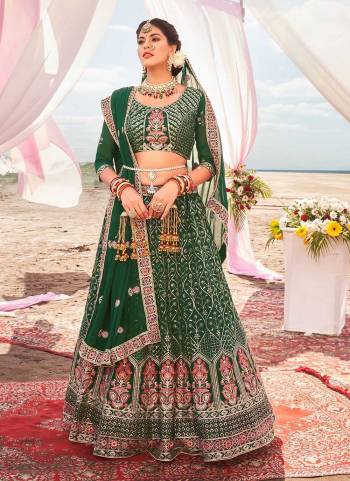 For A Designer Look,Grab These Lehenga in All Over Beautiful Colored.These Lehenga And Blouse Are Fabricated On Georgette Pair With Georgette Dupatta.Its Beautified With Heavy Designer Work.