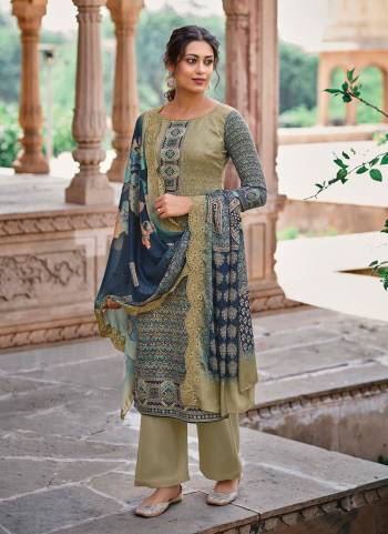 Buy These Beautiful Colored Suit in Fancy Designs.These Top is Fabricated On Jam Satin Pair With Cotton Satin Bottom And Chinon Silk Dupatta.Its Beautified With Printed With Embroidery Work.