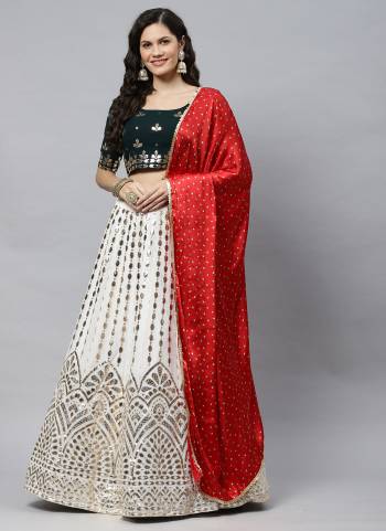 Grab These Beautiful Colored Lehenga Choli Come With Fancy Pattern.These Lehenga And Blouse Are Fabricated On Georgette Pair With Net Dupatta.Its Beautified With Heavy Designer Work.