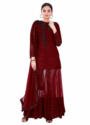 Grab These Fancy Suit in All Over Beautiful Colored.These Top is Fabricated On Georgette PairWith Leggings Bottom And Chiffon Dupatta.Its Beautified With Designer Embroidery Work.