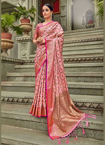 Grab These Saree in Fine Colored.These Saree And Blouse Are Fabricated On Banarasi Silk.Its Beautified With Wevon Jari Designer.