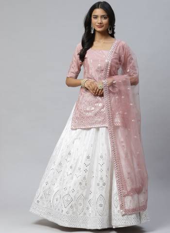 For A Designer Look,Grab These Lehenga Choli in All Over Fine Colored.These Lehenga And Blouse Are Fabricated on Chinon Pair With Net Dupatta.Its Beautified With Gotta Patti,Thread,Sequance Embroidery Work.