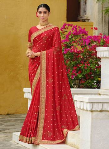 Grab These Saree in All Over Fine Colored.These Saree And Blouse Are Fabricated Art Silk.Its Beautified With  Designer Embroidery,Swarovski Work.