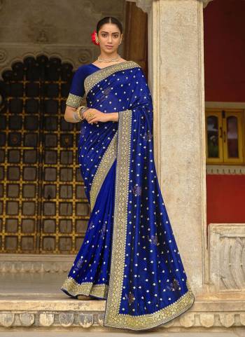 Grab These Saree in All Over Fine Colored.These Saree And Blouse Are Fabricated Art Silk.Its Beautified With  Designer Embroidery,Swarovski Work.