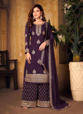 For A Proper Look,Grab These Plazzo Suit in All Over Beautiful Colored.These Top is Fabricated On Faux Georgette Pair With Faux Georgette Bottom And Dupatta.Its Beautified With Heavy Designer Embroidery Work.