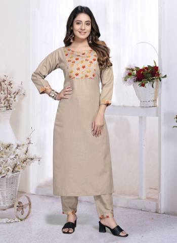 Grab These Festive Wear Kuri Come With Pant in Beautiful Colored.These Kurti and Pant are Fbaricated On Magic Cotton.Its Beautified With Crochet And Digital Printed Work.