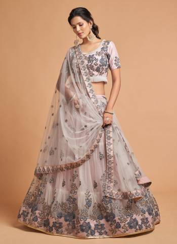 For A Designer Look,Grab These Designer Lehehnga in All Over Fine Colored.These Lehenga And Blouse Are Fabricated On Soft Net Pair With Soft Net Dupatta.Its Beautified With Designer Work.