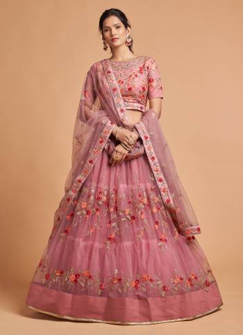 For A Designer Look,Grab These Designer Lehehnga in All Over Fine Colored.These Lehenga And Blouse Are Fabricated On Soft Net Pair With Soft Net Dupatta.Its Beautified With Designer Work.