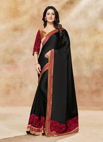 For A Different Look,Grab These Grab These Saree in Fine Colored.These Saree is Fabricated On Satin Silk Pair With Jacquard Blouse.Its Beautified With Designer Work.