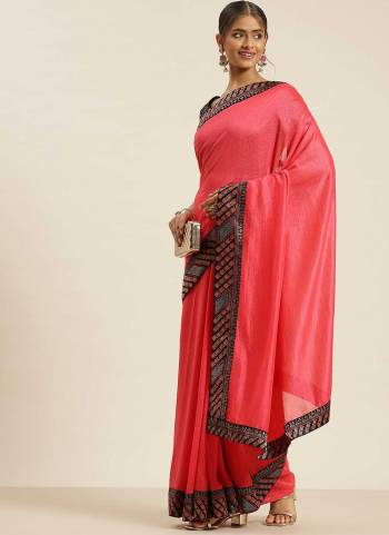 Grab These Saree in Fine Colored.These Saree is Fabricated On Poly Silk Pair With Brocade Blouse.its Beautified With  Woven Designer Border Work.