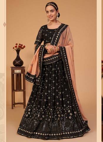 Grab These Designer Looking Lehenga in All Over Beautiful Colored.These Lehenga And Blouse Are Fabricated On Georgette Pair With Georgette Dupatta.its Beautified With Heavy Designer Work.