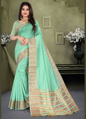 For A Casual Wear Grab These Saree in All Over Fine Colored.These Saree And Blouse Are Fabricated On Cotton.Its Beautified With Weaving Designer Work.