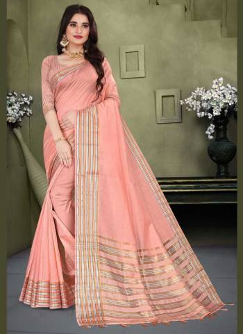 For A Casual Wear Grab These Saree in All Over Fine Colored.These Saree And Blouse Are Fabricated On Cotton.Its Beautified With Weaving Designer Work.