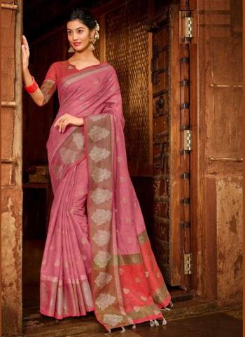 For A Different Look,Grab These Saree in All Over Fine Colored.These Saree And Blouse Are Fabricated On Chanderi Cotton.Its Beautified With Heavy Wevon Designer Work.