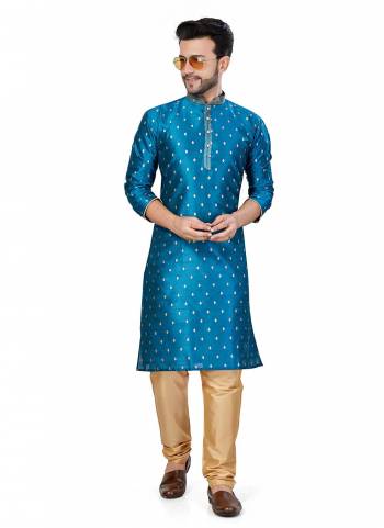 Grab These Readymade Kurta Paijama Set in Fine Colored.These Kurta And Bottom Are Fabricated On Silk.Its Beautified With Wevon Designer Work.Its Available in All Regular Size Buy Now.