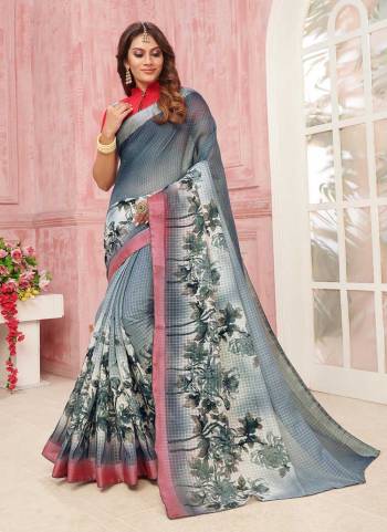 For A Different Looking Saree,Grab These Saree in Fine Colored Pair With Blouse.These Saree And Blouse Are Fabricated On Art Silk.its Beautified With Designer Work.