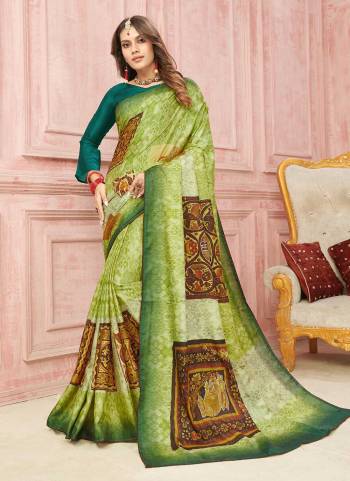 For A Different Looking Saree,Grab These Saree in Fine Colored Pair With Blouse.These Saree And Blouse Are Fabricated On Art Silk.its Beautified With Designer Work.