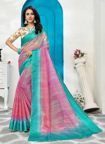 For A Different Looking Saree,Grab These Saree in Fine Colored Pair With Blouse.These Saree And Blouse Are Fabricated On Art Silk.its Beautified With Designer Work.