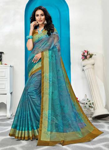 For A Different Looking Saree,Grab These Saree in Fine Colored Pair With Blouse.These Saree And Blouse Are Fabricated On Art Silk.its Beautified With Designer Work.