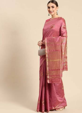 Grab These Saree in Fine Colored Pair With Matching Blouse.These Saree And Blouse Are Fabricated On Silk Blend.Its Beautified With Heavy Designer Embroidery Work .