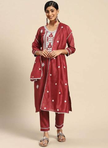 Grab These Readymade Suit Come With Beautiful Colored.These Top And Bottom Are Fabricated On Silk Blend Pair With Silk Blend Dupatta.Its Beautified With Designer Sequance Embroidery Work.