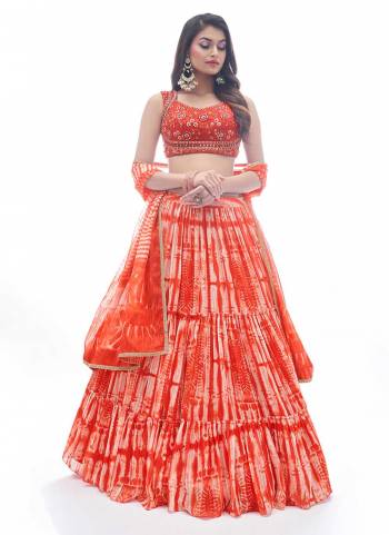 Grab These Designer Lehenga Choli In Al Over Fine Colored.These Lehenga And Blouse Are Fabricated On Jacquard Pair With Jacquard Dupatta.Its Beautified With Designer Thread Embroidery And Hand Work.