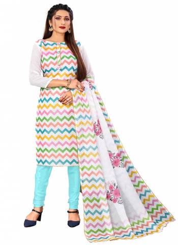 Grab These Casual Wear Dress Come With All Over Fine Colored.These Top And Dupatta Are fabricated on Kota Cheks Pair With Santoon Dupatta.Its Beautified With Digital Printed Work.