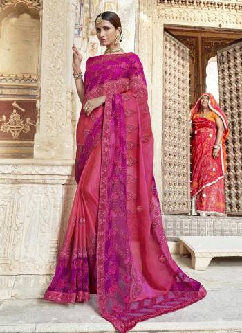 For A Different Look,Grab These Saree Pair With Matching Colored Blouse.These Saree And Blouse Are Fabricated On Art Silk.Its Beautified With Designer Embridery Work.