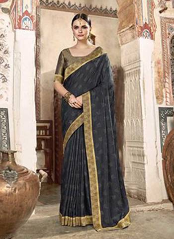 For A Beautiful Look,Grab These Saree Come With Fine Colored.These Saree is Fabricated On Vichitra Silk Pair With Art Silk Blouse.Its Beautified With Wevon Designer Work.