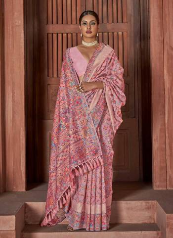 For A Beautiful Look,Grab These Saree in All Over Same Colored.These Saree And Blouse Are Fabricated On Pashmina Silk.Its Beautified With Wevon Jari Border And Designer Printed Work.