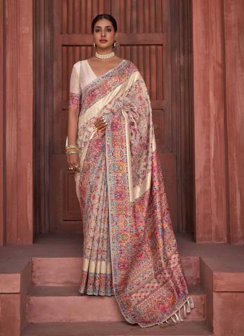 For A Beautiful Look,Grab These Saree in All Over Same Colored.These Saree And Blouse Are Fabricated On Pashmina Silk.Its Beautified With Wevon Jari Border And Designer Printed Work.