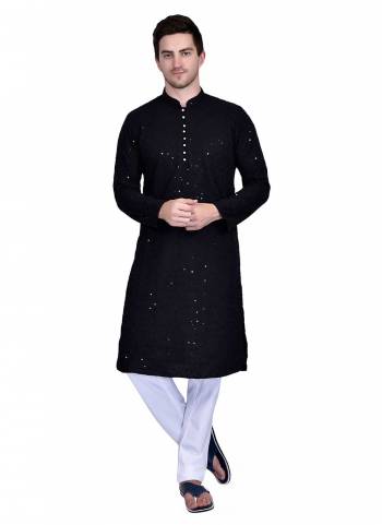 For A Festive Wear,Grab These Readymade Pair in Fine Colored.These Kurta is Fabricated On Georgette Pair With Cotton Bottom.Its Beautified With Lucknowi Sequance Embroidery Work.