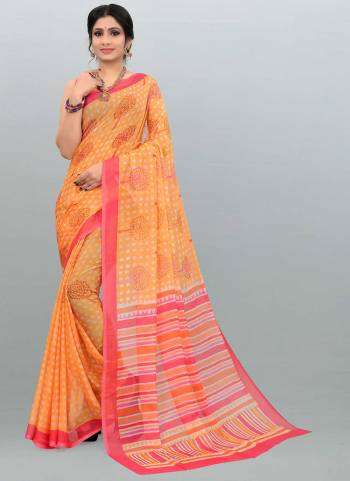 For A Beautiful Look,Grab These Saree in All Over Fine Colored.These Saree And Blouse is Fabricated On Chiffon.Its Beautified With Designer Digital Printed Work.