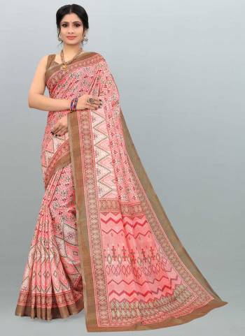 Grab These Saree in Fine Colored Pair With Matching Colored Blouse.These Saree And Blouse Are Fabricated On Linen Silk.Its Beautified With Designer Digital Printed Work.