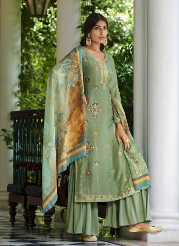 Grab These Beautiful Colored Sharara Suit Pair With Designer Dupatta.These Top is Fabricated On Viscose Russian Silk Pair With Rayon Bottom And Viscose Erick Silk Dupatta.Its Beautified With Wevon Jacquard Designer,Digital Printed Work.