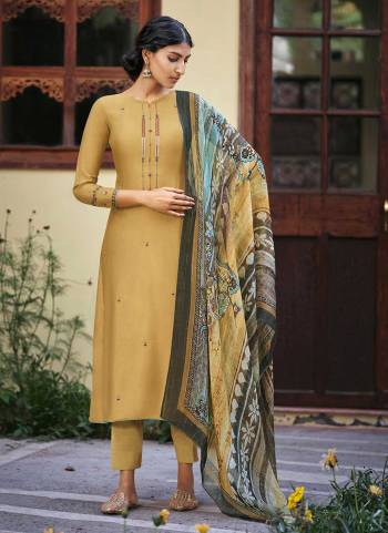 Grab These Suit in All Over Fine Colored Pair With Bottom And Dupatta.These Top is Fabricated On Silk Pair With Viscose Bottom And Viscose Organza Dupatta.Its Beautified With Designer Embroidery And Wevon,Digital Printed Work.