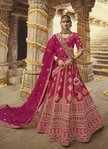 For A Designer Look,Grab These Lehenga in Fine Colored Piar With Designer Blouse And Dupatta.These Lehenga is Fabricated On Silk Pair With Raw Silk Blouse And Net Dupatta.Its Beautified With Heavy Designer Work.