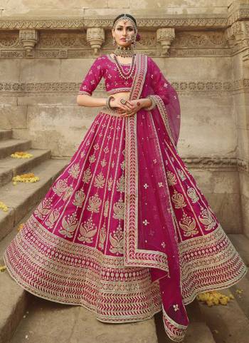 For A Designer Look,Grab These Lehenga in Fine Colored Piar With Designer Blouse And Dupatta.These Lehenga is Fabricated On Silk Pair With Raw Silk Blouse And Net Dupatta.Its Beautified With Heavy Designer Work.