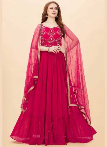 For A Designer Look,Grab These Beautiful Colored Gown Pair With Dupatta.These Gown is Fabricated On Art Silk Pair With Net Dupatta.Its Beautified With Designer Heavy Hand Embroidery Work.