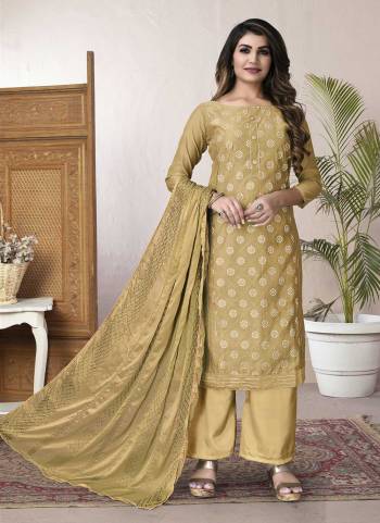 For A Beautiful Look,Grab These Suit in All Over Fine Colored.These Top Is Fabricated On Modal Chanderi Pair With Santoon Bottom And Fancy Dupatta.Its Beautified With Designer Embroidery Work.