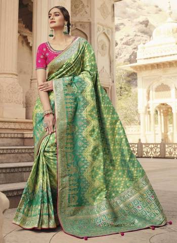 For A Beautiful Look,Grab These Saree in Fine Colored Pair With Blouse.These Saree Are Silk And Blouse Are Fabricated On Art Silk.its Beautified With Wevon Jari Designer With Embroidery Work.