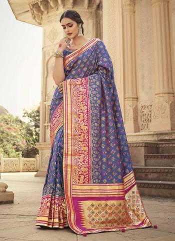 For A Beautiful Look,Grab These Saree in Fine Colored Pair With Blouse.These Saree Are Silk And Blouse Are Fabricated On Art Silk.its Beautified With Wevon Jari Designer With Embroidery Work.