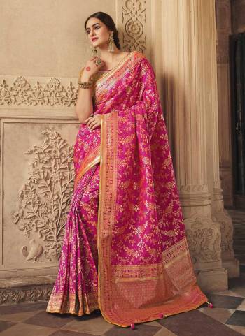 For A Beautiful Look,Grab These Saree in Fine Colored Pair With Blouse.These Saree Are Silk And Blouse Are Fabricated On Art Silk.its Beautified With Wevon Jari Designer With Embroidery Work.