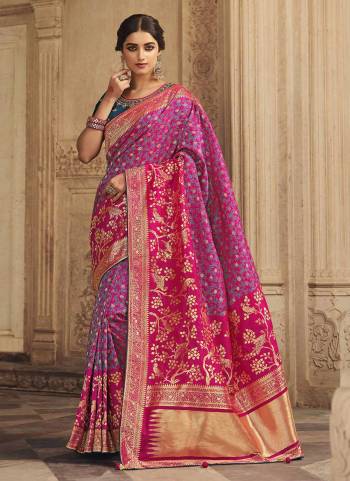 For A Beautiful Look,Grab These Saree in Fine Colored Pair With Blouse.These Saree Are Silk And Blouse Are Fabricated On Art Silk.its Beautified With Wevon Jari Designer With Embroidery Work.