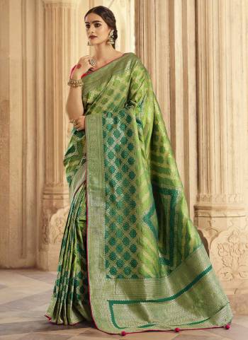 For A Beautiful Look,Grab These Saree in Fine Colored Pair With Blouse.These Saree Are Silk And Blouse Are Fabricated On Art Silk.its Beautified With Wevon Jari Designer With Embroidery Work.