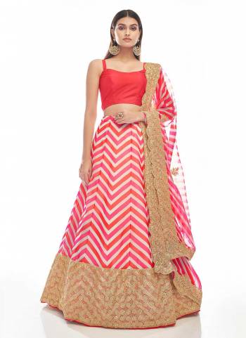 You Will Definitely Earn Lots Of Compliments Wearing This Heavy Designer Lehenga Choli In All Over Color. Its Pretty Blouse, Lehenga and Dupatta Are Fabricated On Fine Beautified with Embroidery Work. Buy This Elegant Peice Now.