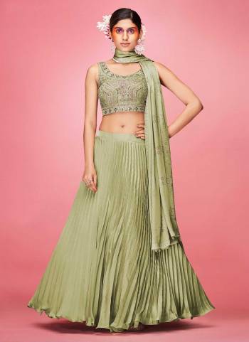 For A Designer Look,Grab These Designer Lehenga Choli in All Over Fine Colored.These Lehenga And Blouse Are Fabricated On Art Silk Pair With Satin Dupatta.Its Beautified With Heavy Designer Work.