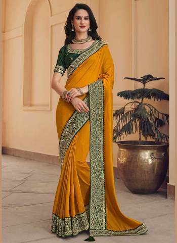 Grab These Beautiful Colored Saree Pair With Blouse.These Saree Is Fabricated On Vichitra Silk Pair With Phantom Silk Blouse.Its Beautified With Jari Embroidery Work.